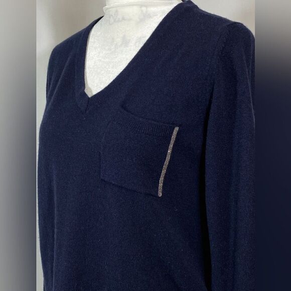 Fabiana Filippi Monili chain-trim knitted dress size 38/us size 2 - Picture 9 of 15